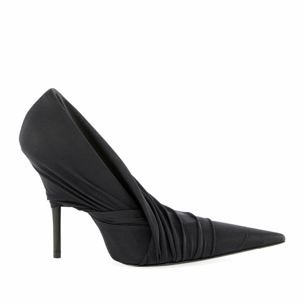 Balenciaga Drape Knit Jersey Pumps Shoes 36 - Picture 2 of 3